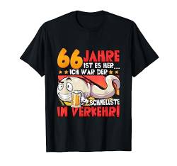 66 Jahre ist es her... 66 Geburtstag T-Shirt von Lustige Geschenke zum Geburtstag für Männer