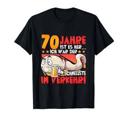70 Jahre ist es her... 70 Geburtstag T-Shirt von Lustige Geschenke zum Geburtstag für Männer