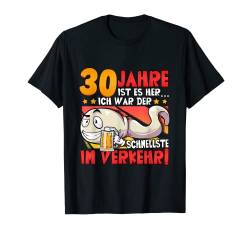Herren 30 Jahre ist es her... 30 Geburtstag T-Shirt von Lustige Geschenke zum Geburtstag für Männer