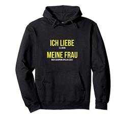 ICH LIEBE ES, WENN MEINE FRAU MICH SAXOPHON SPIELEN LÄSST Pullover Hoodie von Lustige Geschenkidee Instrument Zubehör