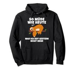 Lustiger Faultier Spruch | Geschenk | Herren & Damen Pullover Hoodie von Lustige Geschenkideen für Langschläfer