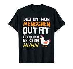 Huhn Halloween Kostüm T-Shirt von Lustige Halloween Sprüche