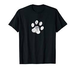 Pfotenabdruck Hund Hundepfote Frauchen Herrchen Geschenkidee T-Shirt von Lustige Hunde Besitzer Geschenke & Bekleidung