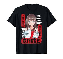 Kawaii Anime Merch Für Damen- Classic Otaku Japanisch Anime T-Shirt von Lustige Japanische Anime Geschenke