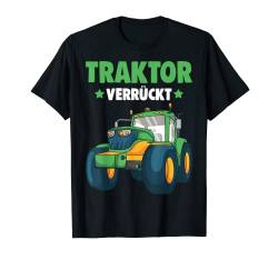 Traktor Verrückt Trecker Jungen Kinder Jungs T-Shirt von Lustige Landwirtschaft & Traktor Geschenke