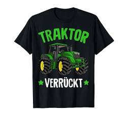 Traktor Verrückt Trecker Kinder Jungs Jungen T-Shirt von Lustige Landwirtschaft & Traktor Geschenke
