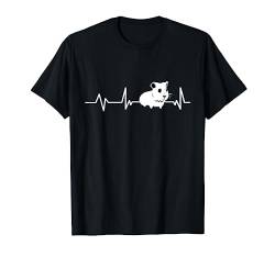 Baby Meerschweinchen Herzschlag Geschenk Meerschweinchen T-Shirt von Lustige Meerschweinchen Heartbeat Geschenke