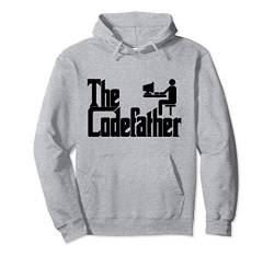 The Codefather Programmierer Computer Geschenk Idee Pullover Hoodie von Lustige Programmierer Outfits