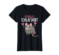 Ratten Pyjama Schlafanzug Hausratte Nagetier Ratte T-Shirt von Lustige Ratten Geschenke