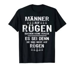 Rügen Spruch Männer Mann Urlaub Rügen T-Shirt von Lustige Rügen Sprüche Ostseeinsel Rügener Souvenir