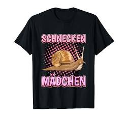 Kinder Schnecken Mädchen Sachen Schnecken T-Shirt von Lustige Schnecke Sachen