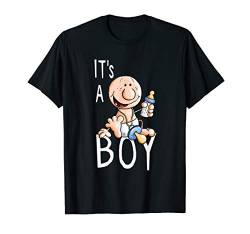 It's A Boy I Baby Junge Schwangerschaft Fun T-Shirt von Lustige Schwangerschaft T-Shirts & Geschenke