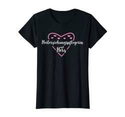 Damen Heilerziehungspflegerin mit Herz | Süßes Geschenk für Frauen T-Shirt von Lustige Spruch Geschenke Heilerziehungspflegerin