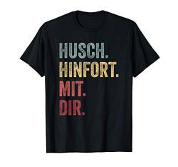 Husch Hinfort Mit Dir Abstand Sozialkontakt T-Shirt von Lustige Sprüche Geschenke & Co.