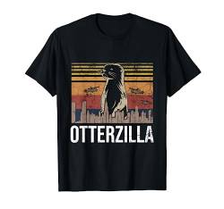 Otterzilla Lustiges Otter Geschenk T-Shirt von Lustige Sprüche Geschenke & Co.