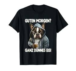 Hund Kaffee Morgenmuffel Mitarbeiter Spruch Geschenk T-Shirt von Lustige Sprüche Ironisch Sarkastisch Geschenkidee