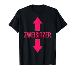 Zweisitzer Shirt Two-Seater Shirt Zweisitzer T-Shirt von Lustige Sprüche Kollektion by DT