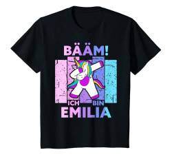 Kinder Bääm! Ich Bin Emilia Name Vorname Geburtstag T-Shirt von Lustige Sprüche & Geschenke
