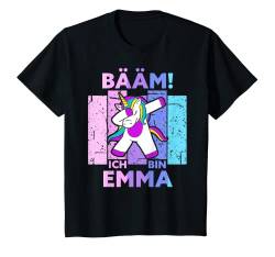 Kinder Bääm! Ich Bin Emma Name Vorname Geburtstag T-Shirt von Lustige Sprüche & Geschenke