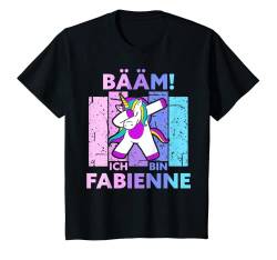 Kinder Bääm! Ich Bin Fabienne Name Vorname Geburtstag T-Shirt von Lustige Sprüche & Geschenke