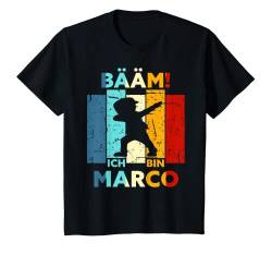 Kinder Bääm! Ich Bin Marco Name Vorname Geburtstag T-Shirt von Lustige Sprüche & Geschenke