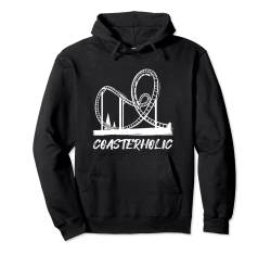 Coasterholic Freizeitpark Achterbahn Pullover Hoodie von Lustige Themenpark & Achterbahn Geschenkideen