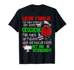 Weihnachten Familie Lustig Damen Herren Weihnachts T-Shirt von Lustige Tshirts Für Männer Und Frauen Und Mehr