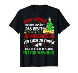 Weihnachts Weihnachten Liebe Familie Lustig Damen Herren T-Shirt von Lustige Tshirts Für Männer Und Frauen Und Mehr