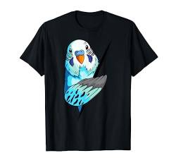 Wellensittich Sittich Welli Damen Kinder T-Shirt von Lustige Vogel Liebhaber Geschenkideen