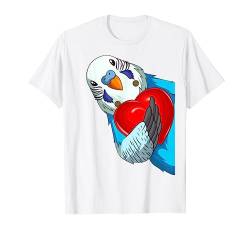 Wellensittich Welli Vogel Sittich Damen T-Shirt von Lustige Vogel Liebhaber Geschenkideen