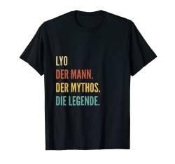 Funny German First Name Design - Lyo T-Shirt von Lustige Vornamen-Designs für Männer