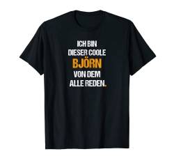 Herren Björn TShirt Lustig Spruch Geburtstag Vorname Name T-Shirt von Lustige Vornamen Motive & Witzige Namen Designs