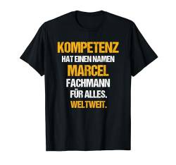 MARCEL TShirt Lustig Sarkasmus Spruch Kollege Vorname T-Shirt von Lustige Vornamen Namen Sprüche Beruf & Freizeit