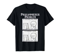 Problem Weihnachts Geschenk Witziges Geek Techie Nerd Shirt T-Shirt von Lustige Weihnachts Geschenke Adventskalender Ideen
