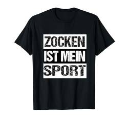 Zocken Sport Lustiges Weihnachts Geschenk Gamer Shirt Idee T-Shirt von Lustige Weihnachts Geschenke Adventskalender Ideen