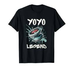 Jojo Spieler Spielzeug | Cooles Yoyo Legende T-Shirt von Lustige Yo-Yo Spielzeug Designs für Jojo Spieler