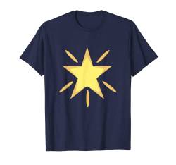 Leuchtender Stern Leuchtender Stern Kostüm T-Shirt von Lustige einfache faule Last-Minute-Kostüme
