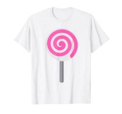 Lollipop Sucker Lollypop Rosa Kostüm T-Shirt von Lustige einfache faule Last-Minute-Kostüme