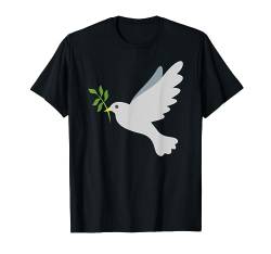 Taube Friedenstaube Kostüm T-Shirt von Lustige einfache faule Last-Minute-Kostüme