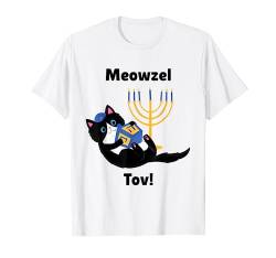 MeowzeL Tov Katze | Chanukka | Hanukkah T-Shirt von Lustige jüdische Chanukka Geschenk Kleidung