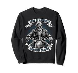 Sons of Arthrose Ibuprofen Chapter Biker Motorradfahrer Sweatshirt von Lustiger Biker Spruch für den alten Mann