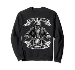 Sons of Arthrose - Ibuprofen Chapter Biker Motorradfahrer Sweatshirt von Lustiger Biker Spruch für den alten Mann