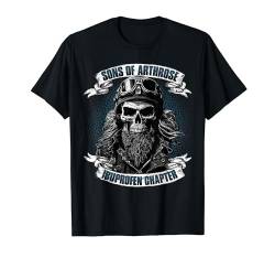 Sons of Arthrose - Ibuprofen Chapter Biker Motorradfahrer T-Shirt von Lustiger Biker Spruch für den alten Mann