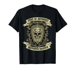 Sons of Arthrose - Ibuprofen Chapter Biker Motorradfahrer T-Shirt von Lustiger Biker Spruch für den alten Mann