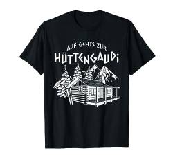 Auf Geht's Zur Hüttengaudi Apres Ski Party Spruch T-Shirt von Lustiges Apres Ski Party Team Skifahrer Geschenk