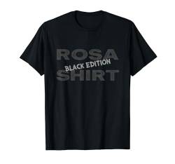 Sarkasmus Black Edition: Rosa T-Shirt von Lustiges Black Edition Shirt