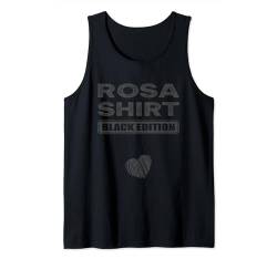 Sarkasmus Black Edition: Rosa Tank Top von Lustiges Black Edition Shirt