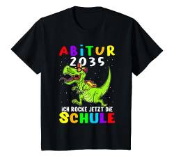 Kinder Schulkind Abitur 2035 Einschulung Schulstart Grundschule T-Shirt von Lustiges Einschulungs Geschenk Schulkind 2023
