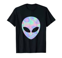 Alien Kopf Hemd Lustiges Halloween Kostüm Hemd Frauen Männer T-Shirt von Lustiges Halloween Kostüm Geschenk Kleidung