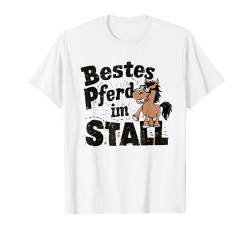 Bestes Pferd im Stall T-Shirt von Lustiges Partyoutfit Design von xim
